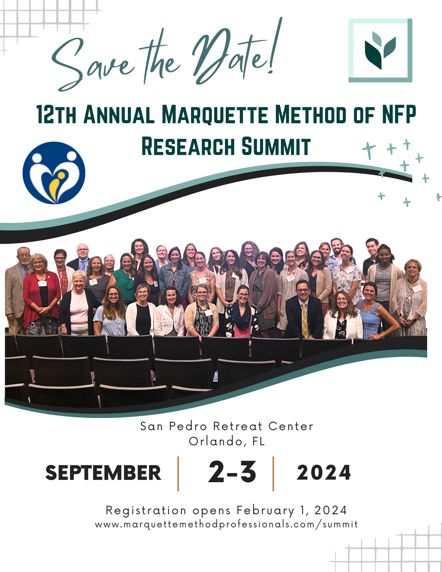 2024 Summit Save the Date Marquette Method Professionals